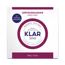Lade das Bild in den Galerie-Viewer, Spätburgunderseife 150g, palmölfrei