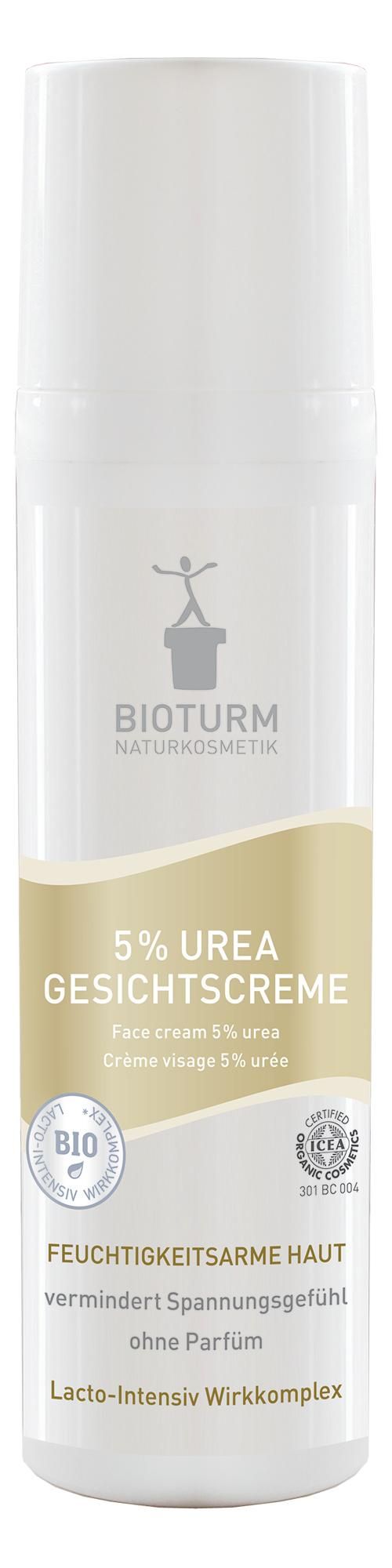 BIOTURM 5 % Urea Gesichtscreme