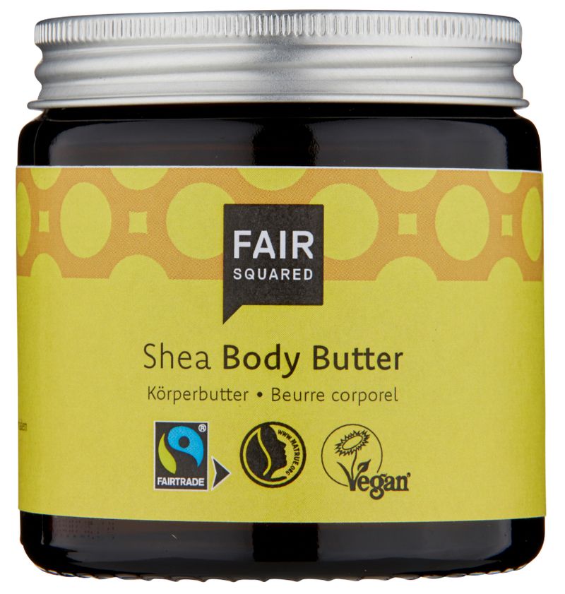 FAIR SQUARED Body Butter Shea 100 ml ZERO WASTE
