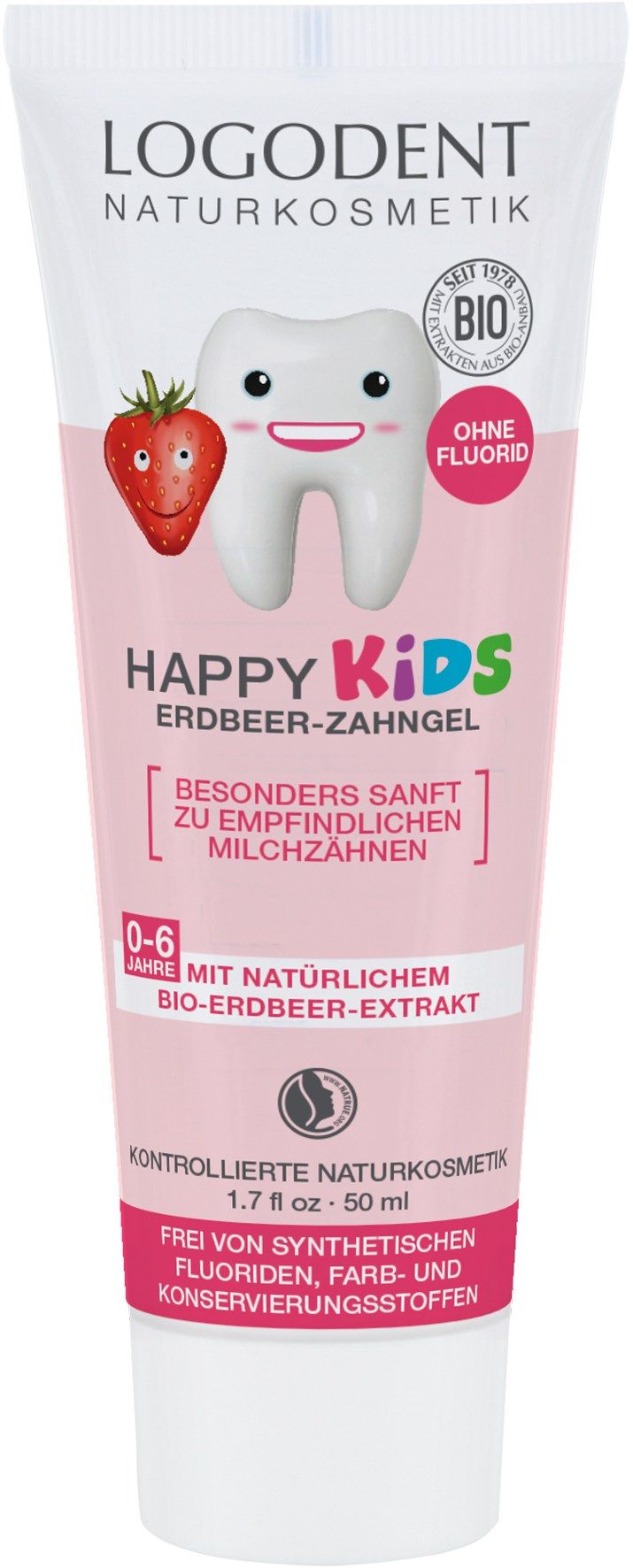 HAPPY KIDS Erdbeer-Zahngel