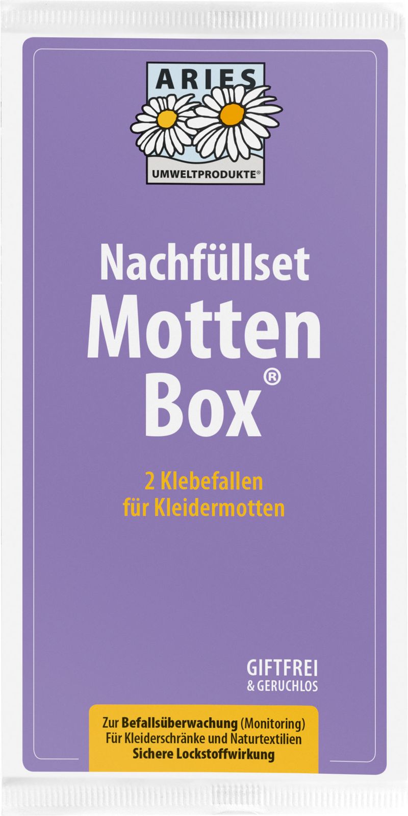 Nachfüllset Mottenbox 2 Klebefallen