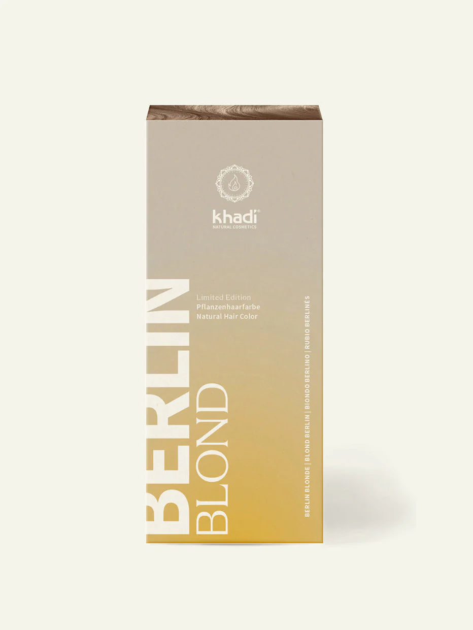 khadi Pflanzenhaarfarbe Berlin Blond - Limited Edition
