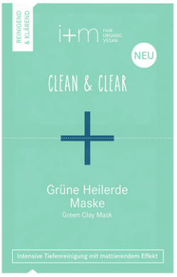 Grüne Heilerde Maske Clean & Clear