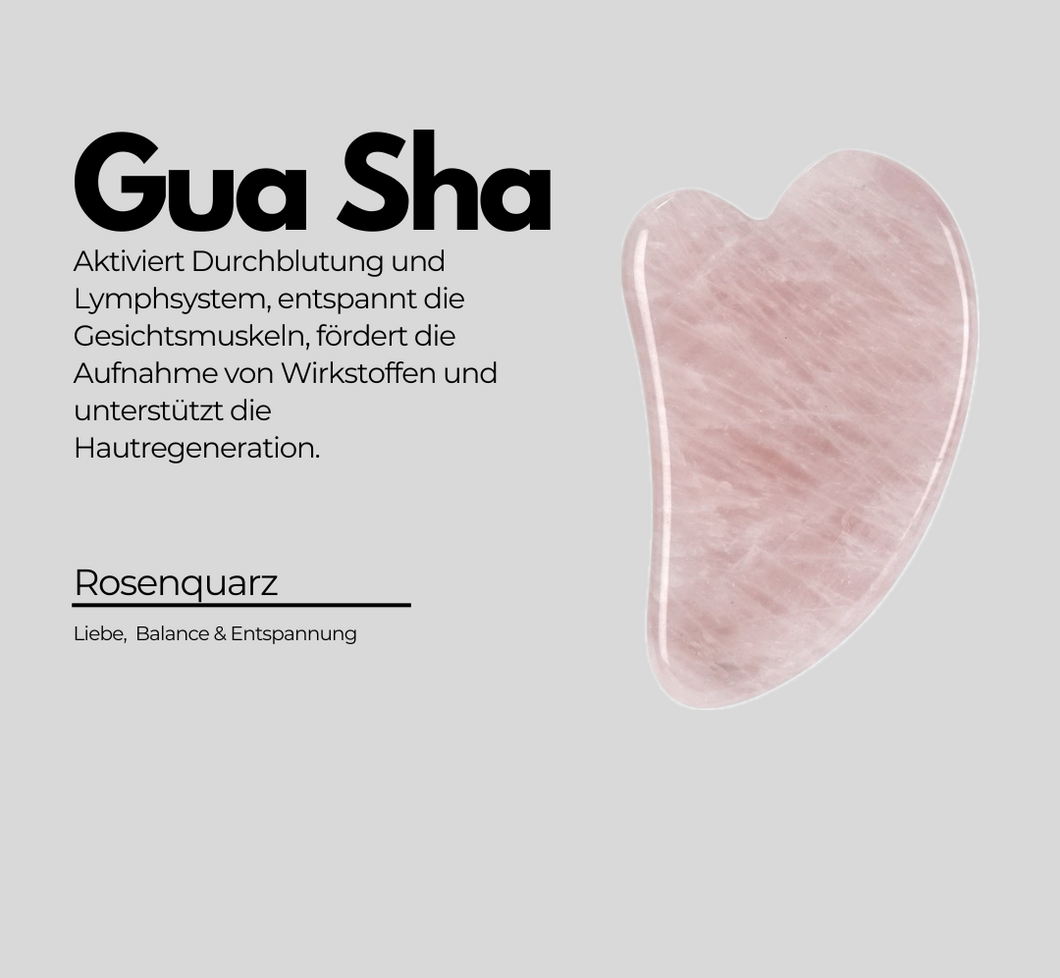 Gua Sha Rosenquarz