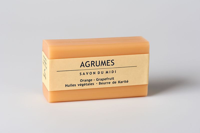 Seife mit Karité-Butter Agrumes 100g