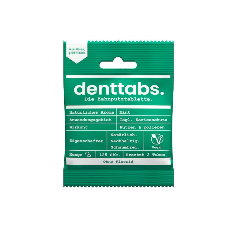 Denttabs Mint - ohne Fluorid