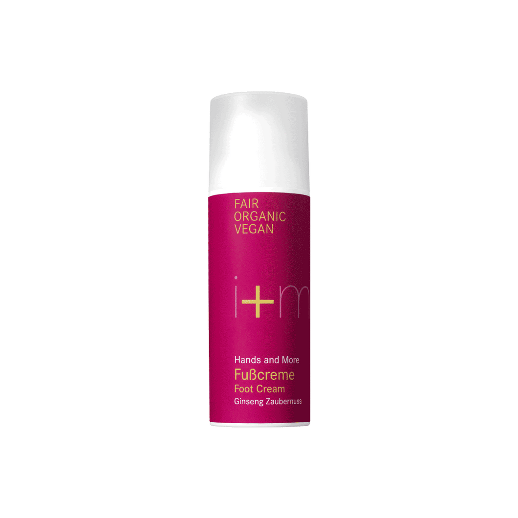 i+m Hands and More Fußcreme Ginseng Zaubernuss