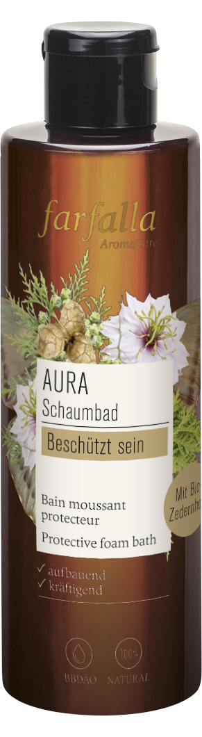 beschützt sein, Aura Schaumbad, 200ml