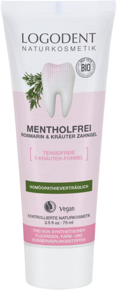 MENTHOLFREI Rosmarin & Kräuter Zahngel