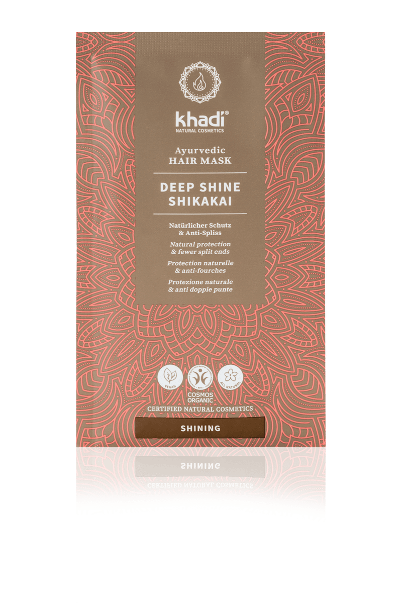 khadi Ayurvedic Hair Mask Deep Shine Shikakai