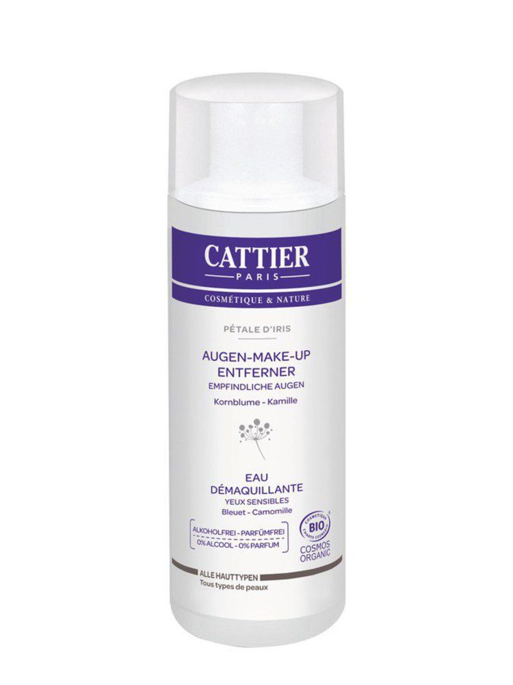 Cattier Augen-Make-Up-Entferner Pétale d'Iris
