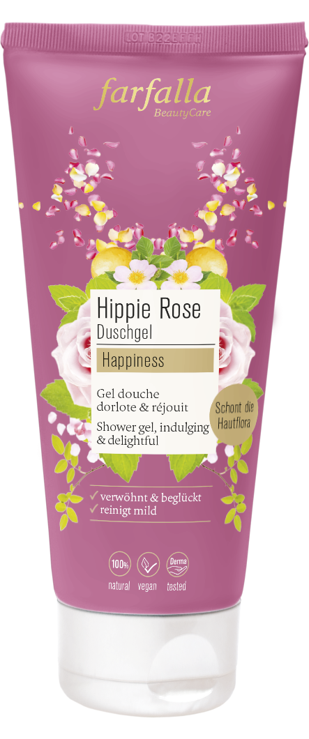 Hippie rose Happiness, Duschgel, 200ml