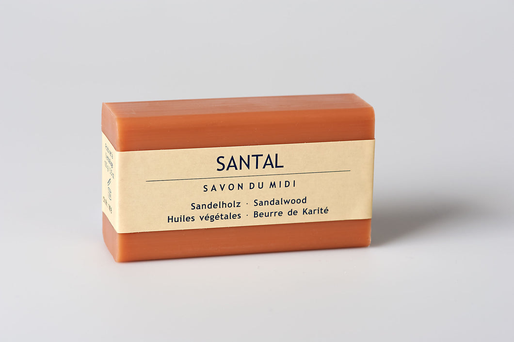 Seife mit Karité-Butter Sandelholz 100g