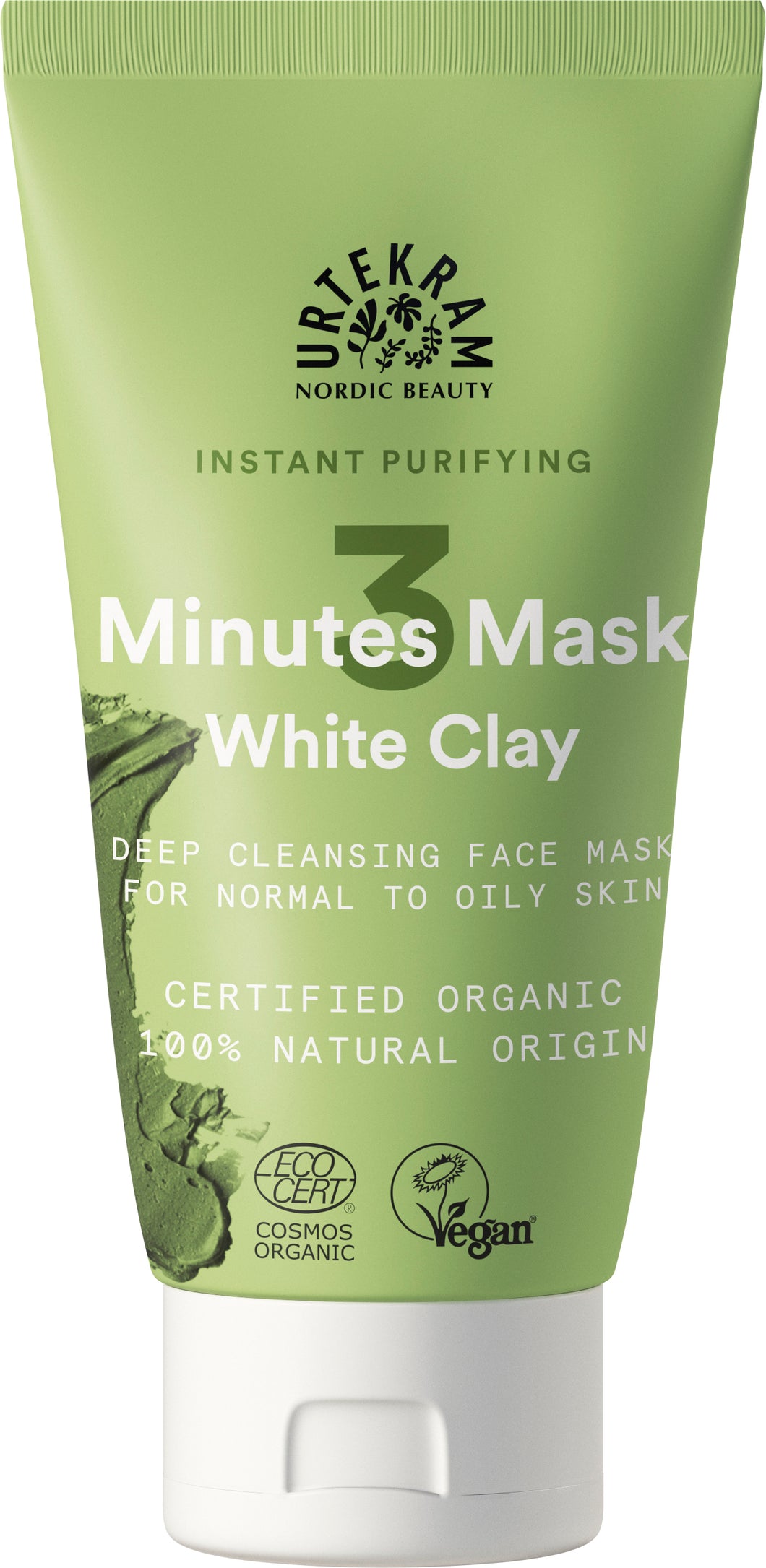 3 Minutes klärende Gesichtsmaske White Clay 75ml