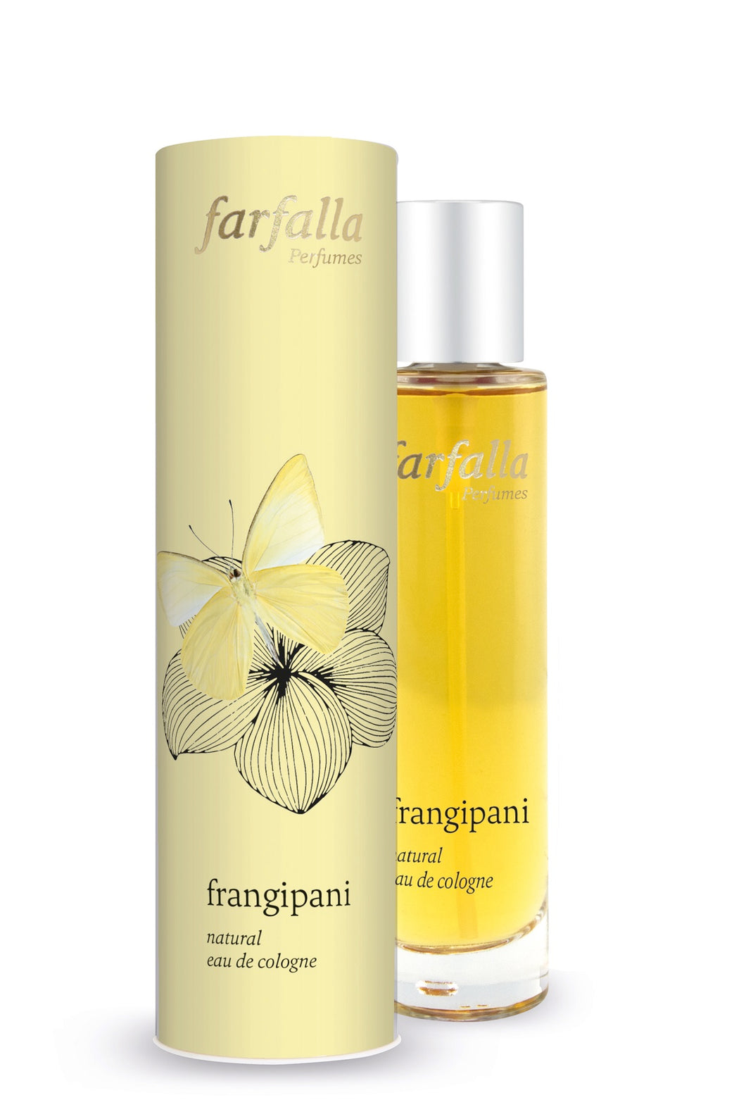 frangipani, natural eau de cologne, 50ml