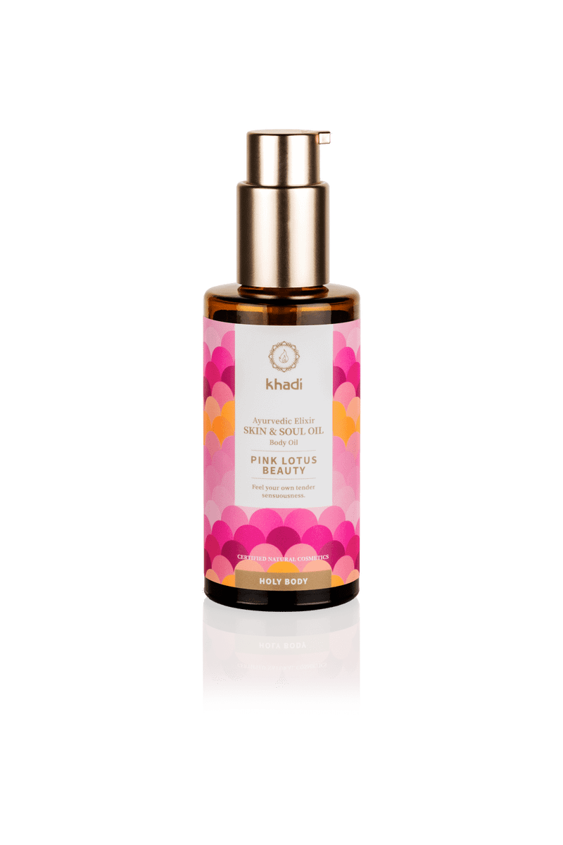 khadi Ayurvedic Elixir Skin & Soul Oil PINK LOTUS BEAUTY