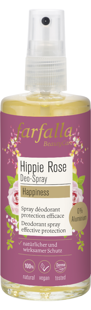 Hippie rose Happiness, Deo-Spray, 100ml