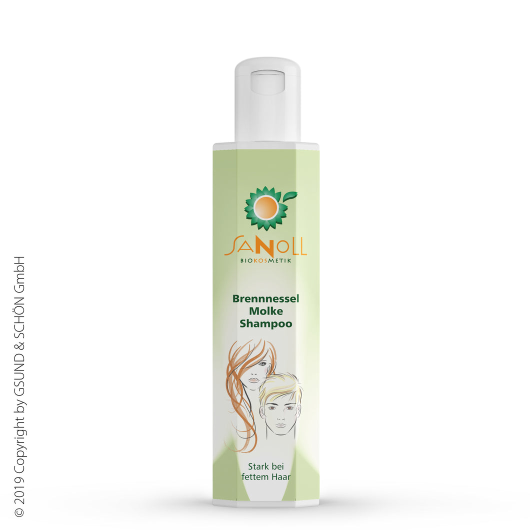 Brennessel Molke Shampoo (bei fettigem Haar & Schuppen)