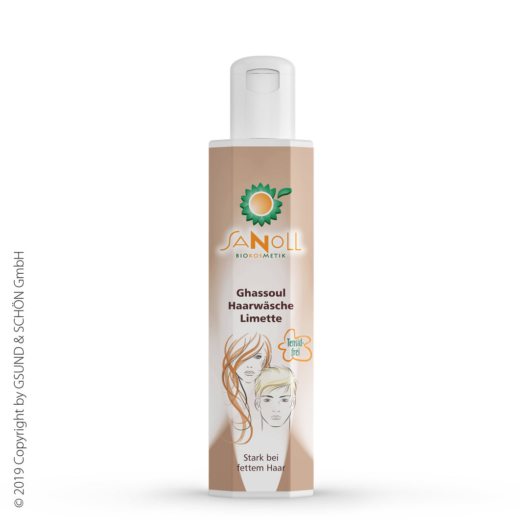 Ghassoul Limette Shampoo (bei fettigem Haar)