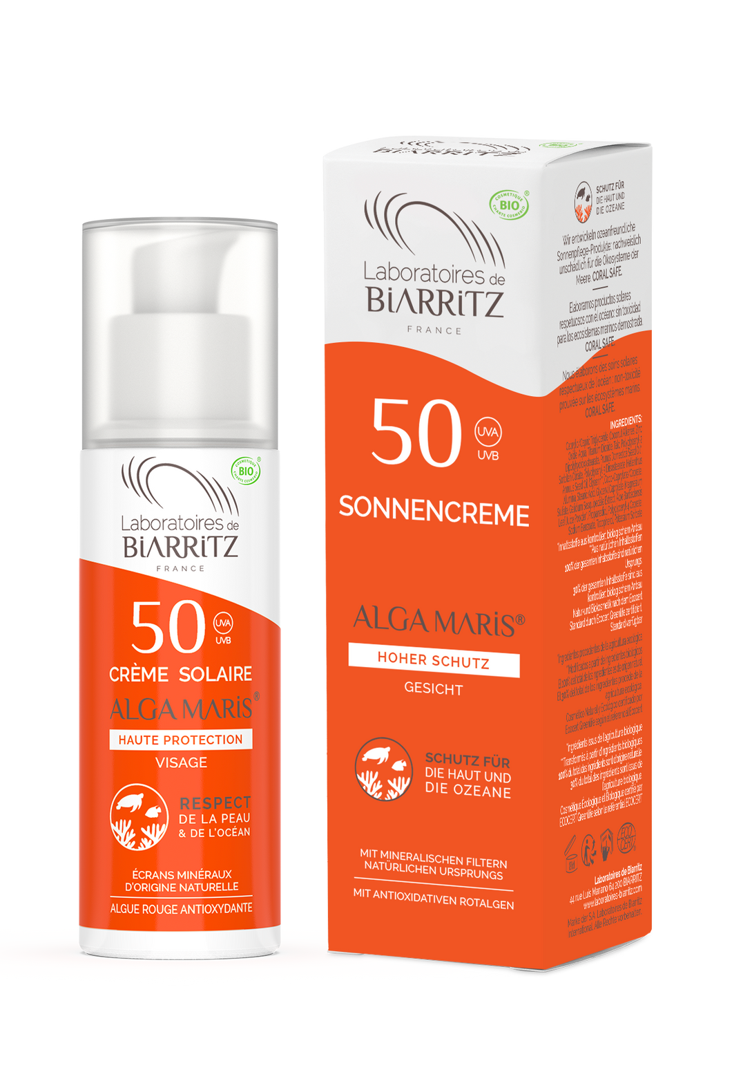 Sonnencreme Gesicht - LSF50