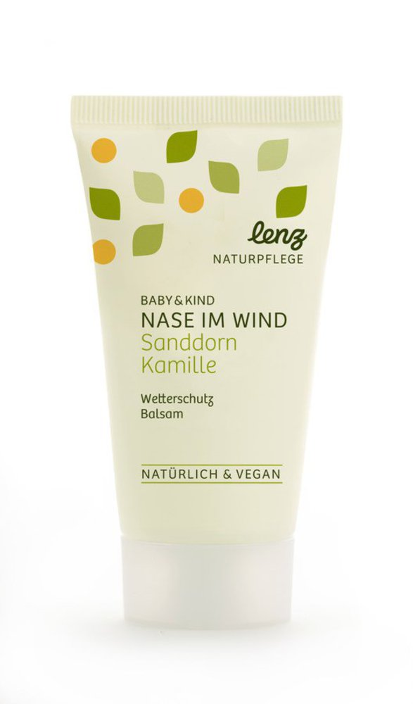 Baby Nase im Wind Wetterschutzbalsam