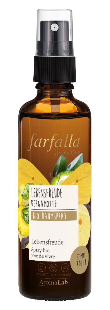 Bergamotte, Lebensfreude Bio-Raumspray, 75ml