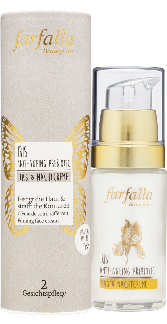 Iris Anti-Ageing Prebiotic, Tag & Nachtcreme, 30ml