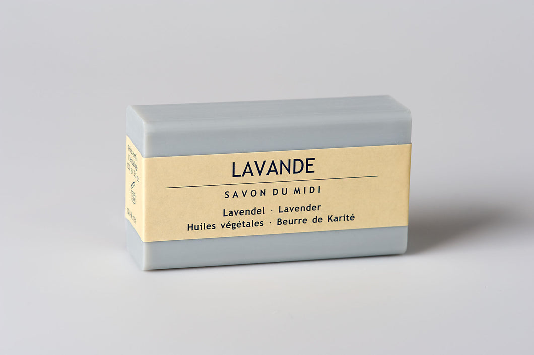 Seife mit Karité-Butter Lavendel 100g