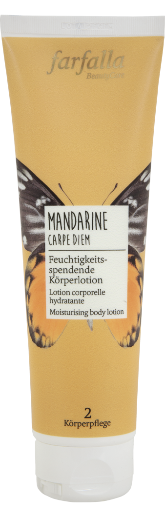 Mandarine Carpe Diem, Feuchtigkeitsspendende Körperlotion, 150ml