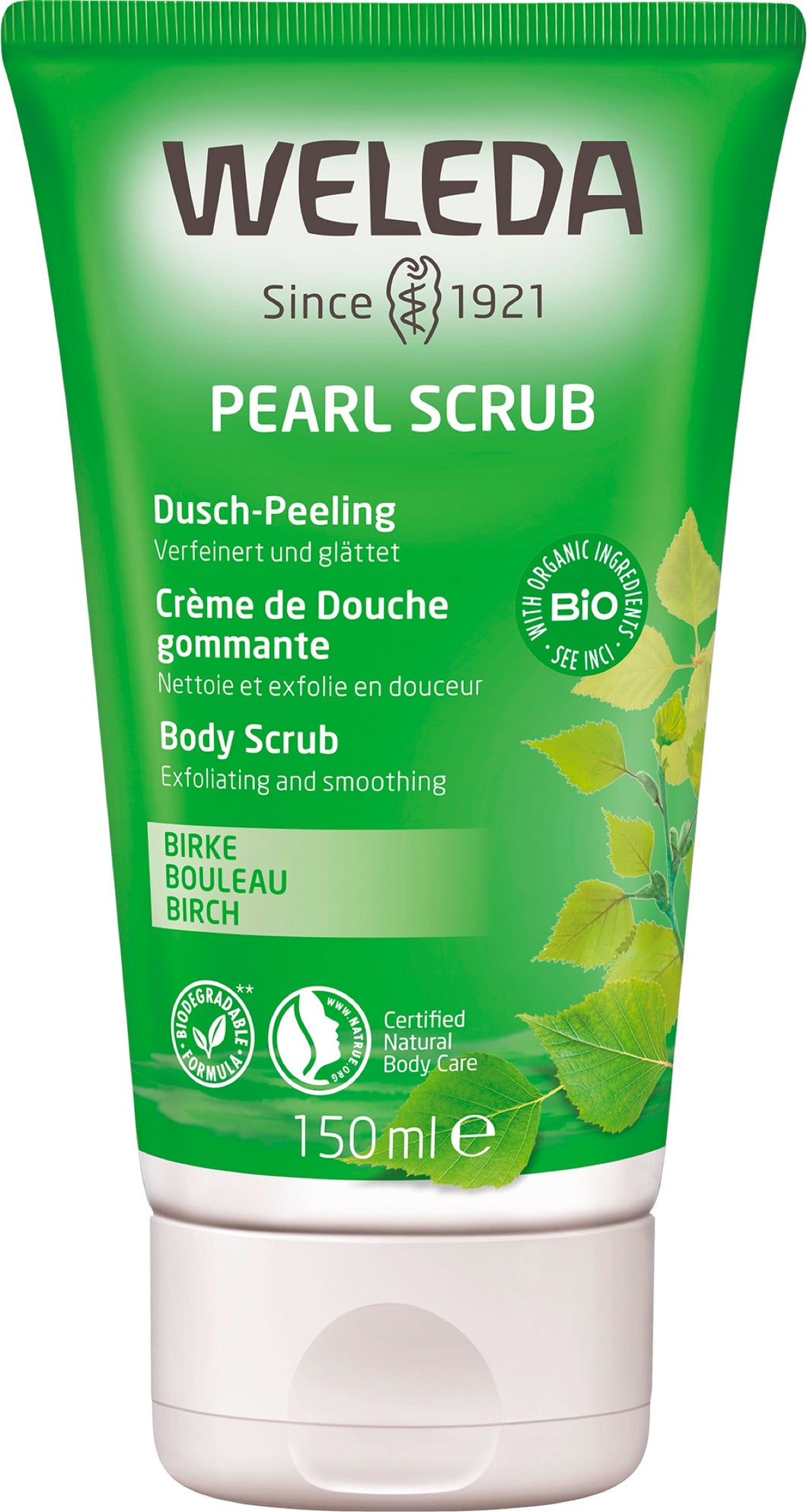 WELEDA Pearl Scrub - Dusch-Peeling Birke