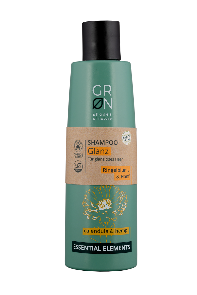 GRN [GRÜN] Shampoo Glanz Bio-Hanf & Bio-Ringelblume