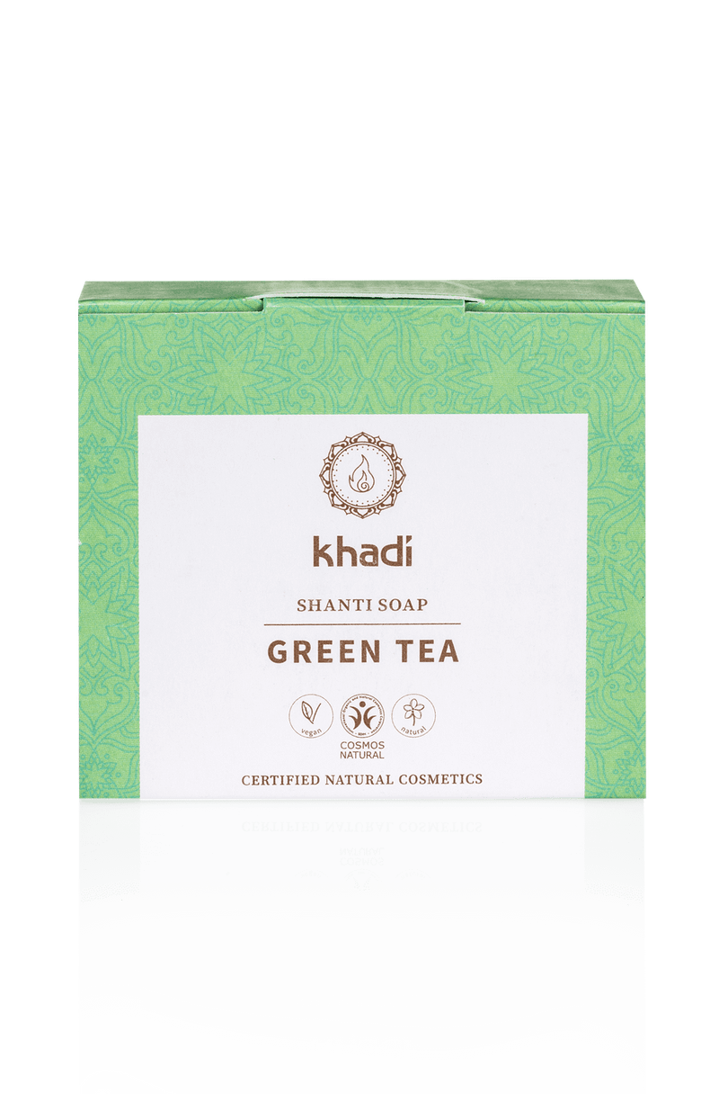 khadi Shanti Soap Green Tea